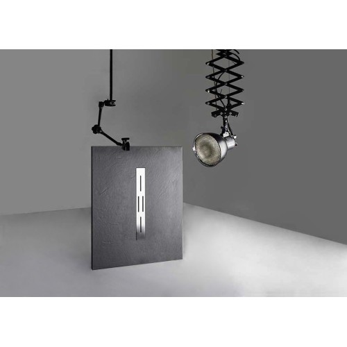 Receveur de douche en gel coat Ardesia Graphite 120x90cm