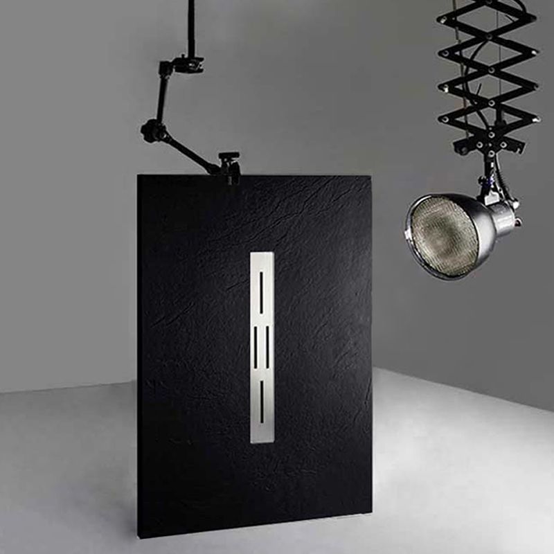 Receveur de douche en gel coat Ardesia Noir 140x90cm