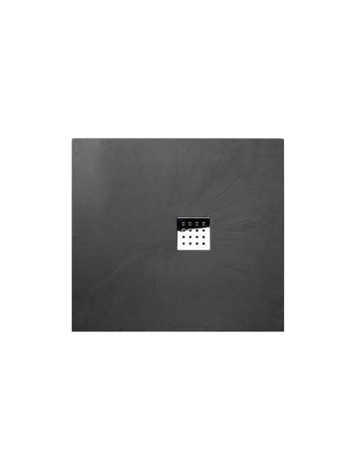 Receveur de douche en Gel coat PIZARRA Graphite 100x90cm