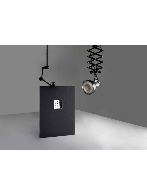 Receveur de douche en Gel coat PIZARRA Graphite 120x80cm
