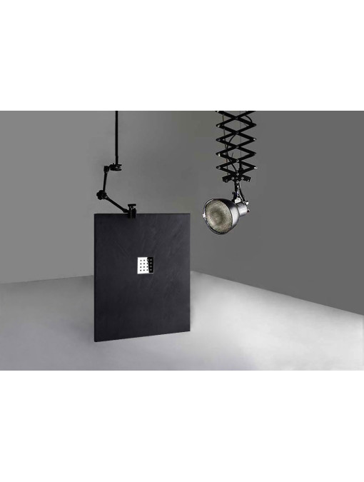 Receveur de douche en Gel coat PIZARRA Graphite 120x90cm