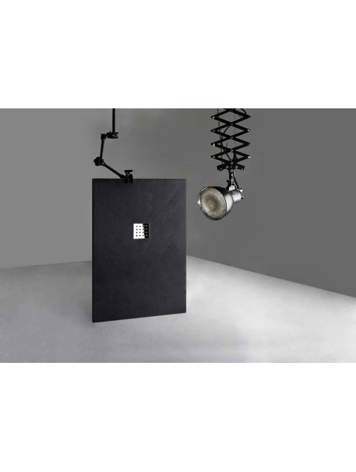 Receveur de douche en Gel coat PIZARRA Graphite 140x90cm