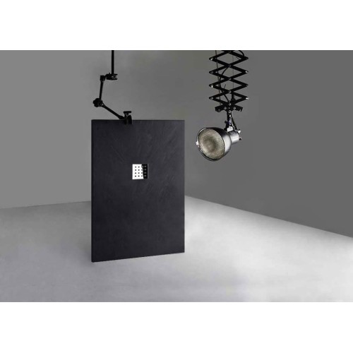 Receveur de douche en Gel coat PIZARRA Graphite 140x90cm