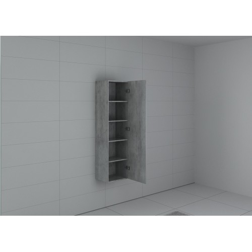 Colonne de rangement PAL150BT salle de bain béton