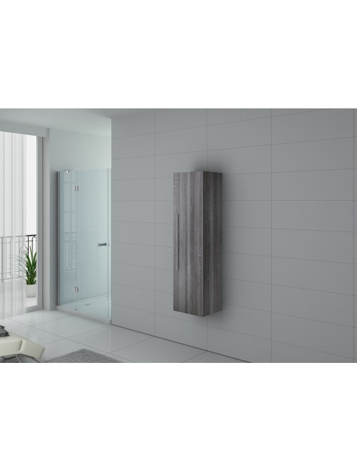 Meuble de rangement PAL150CG salle de bain Chêne Gris