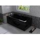 Baignoire rectangulaire Kiss Me Black