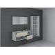 Ensemble de salle de bain FARALDI 1200 Scandinave et Blanc