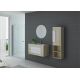 Ensemble de meubles salle de bains Castello 1000 Scandinave et blanc