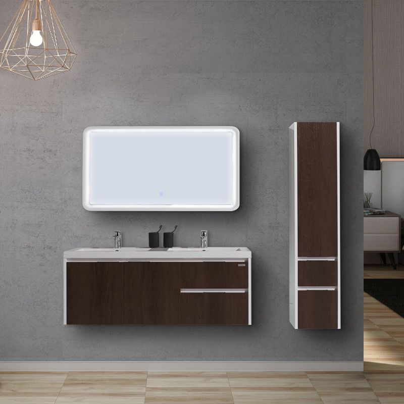 Ensemble de salle de bain simple vasque CASORIA 1200