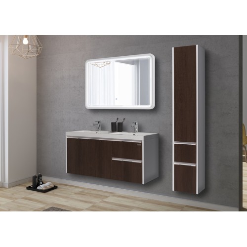 Ensemble de salle de bain simple vasque CASORIA 1200
