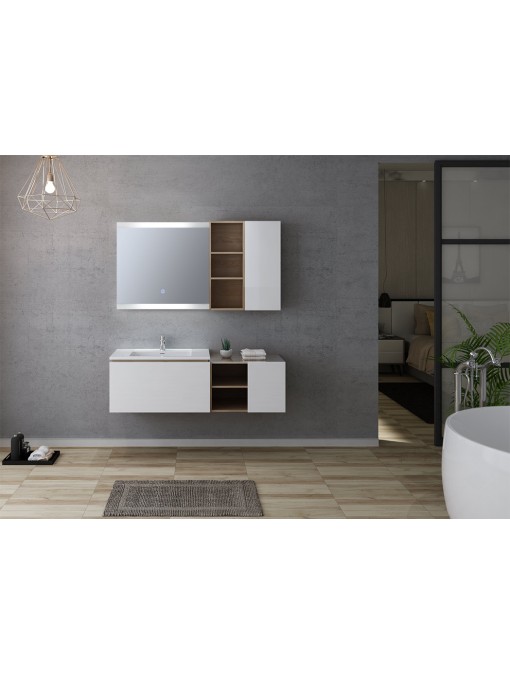 Meuble design simple vasque ALASSIO 800