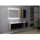 Vasque en solid surface de ALASSIO 1000 Noir