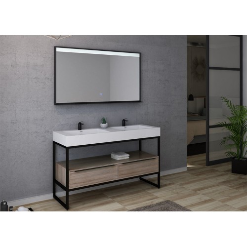 Meuble de salle de bain LAMEZIA 1400 Scandinave