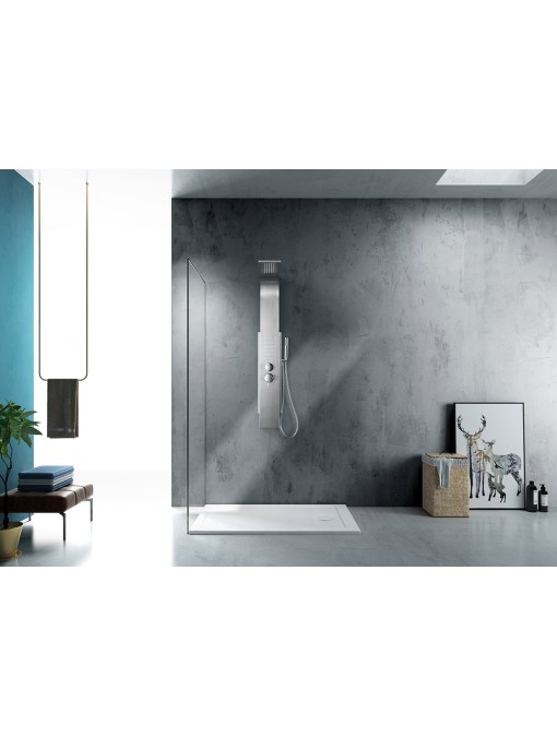 Colonne de douche hydromassante ES011 design épuré