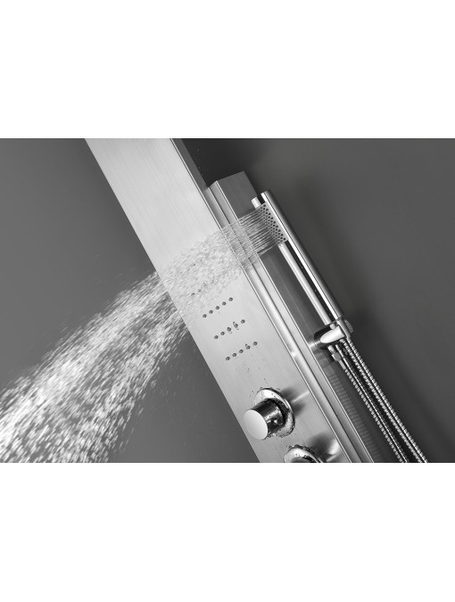 Colonne de douche hydromassante ES011 douchette et son support
