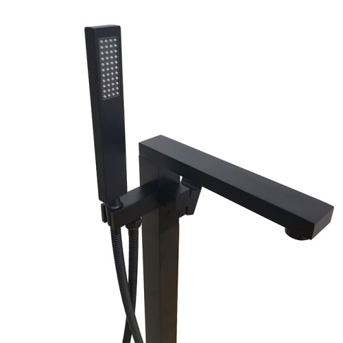 Robinet sur pied noir finition mat E126