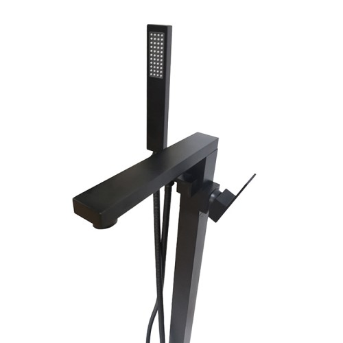 Robinet sur pied noir finition mat E126