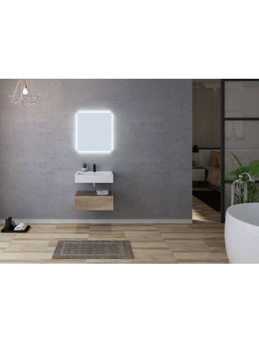 Meuble de salle de bain design nordique AVELLINO 600SC