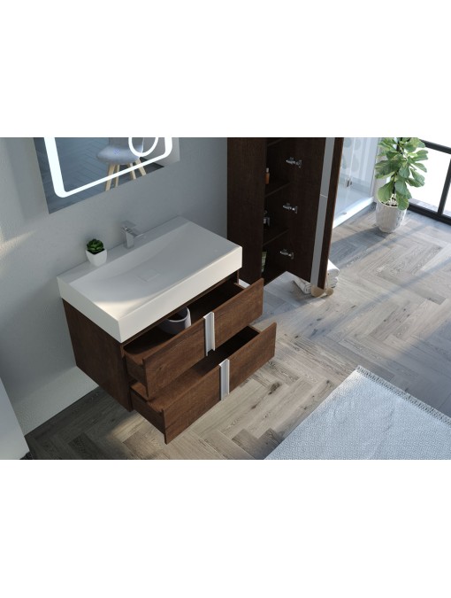 Meuble de salle de bain tendance BOREAL 800