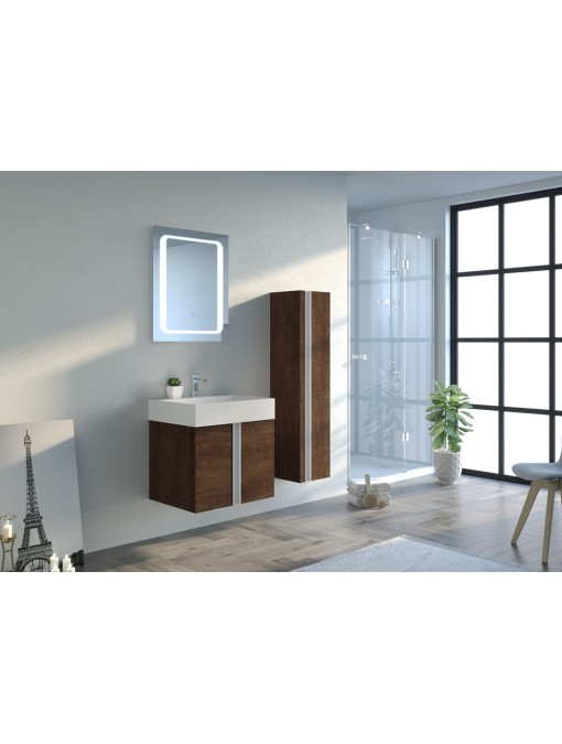 Meuble simple vasque BOREAL 600