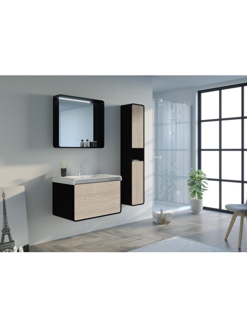 Ensemble noir et scandinave LUMARZO 800SC-N