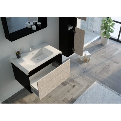 Meuble de salle de bain LUMARZO 800SC-N