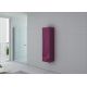 Meuble de rangement colonne aubergine