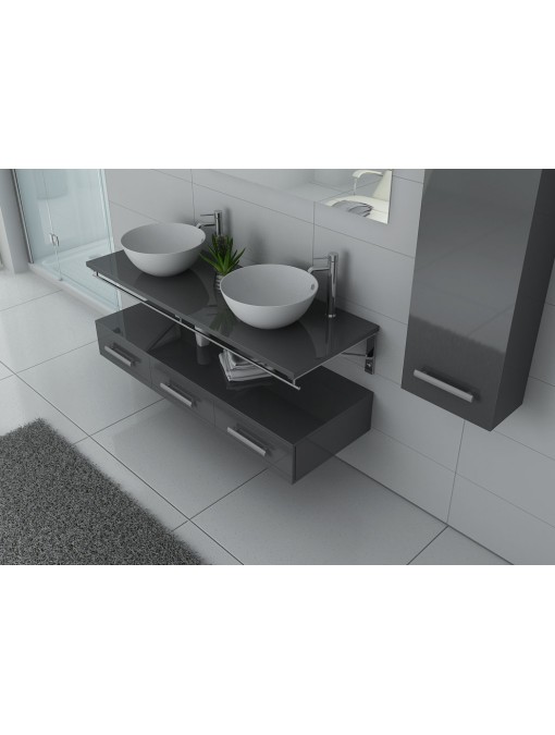 Ensemble meuble double vasque VIRTUOSE DUO GT