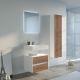 Meuble de salle de bain simple vasque VISENZA 600 SV