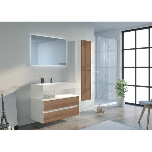 Meuble de salle de bain simple vasque VISENZA 1000 SV