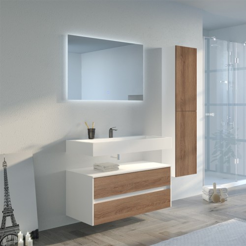 Meuble de salle de bain simple vasque VISENZA 1000 SV