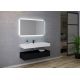 Ensemble de salle de bain simple vasque design AVELLINO-1200N