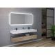 Meuble de salle de bain double vasque AVELLINO 1600SC