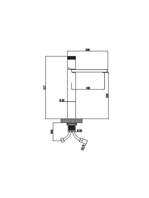 Robinet mitigeur LOBELIA Chrome
