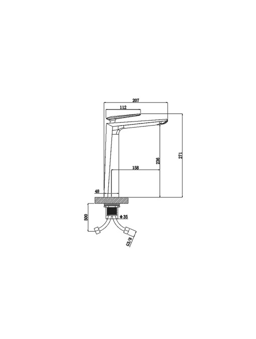 Robinet mitigeur LANTANA Black
