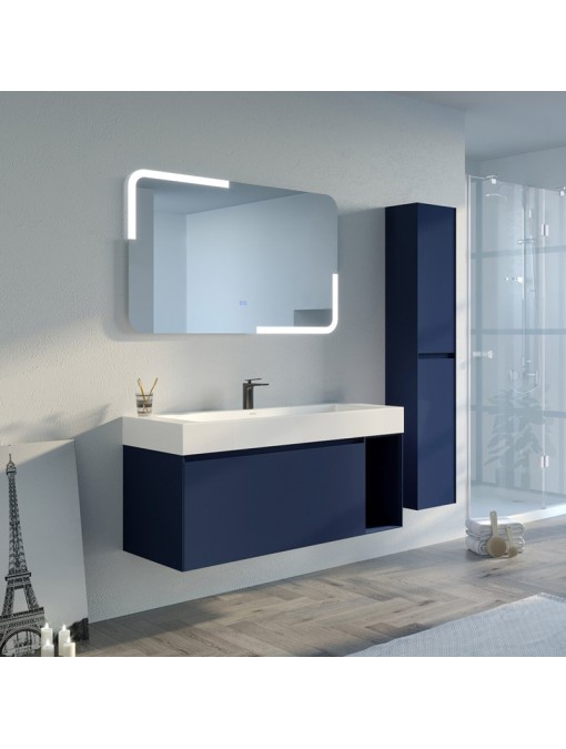 Meuble salle de bain ARTENA 1200 Bleu Saphir