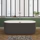 Baignoire îlot Piave Grey