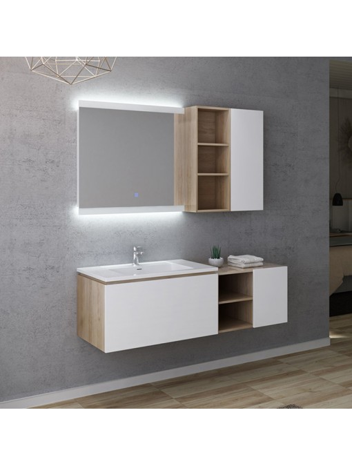 Meuble simple vasque ALASSIO 800
