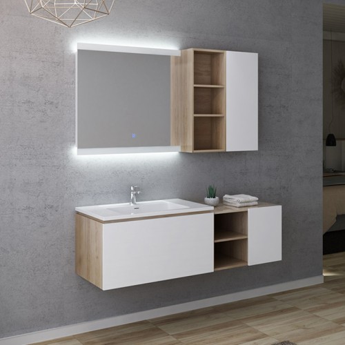 Meuble simple vasque ALASSIO 800