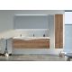 Meuble de salle de bain double vasque 160cm blanche CAGLIARI 1600