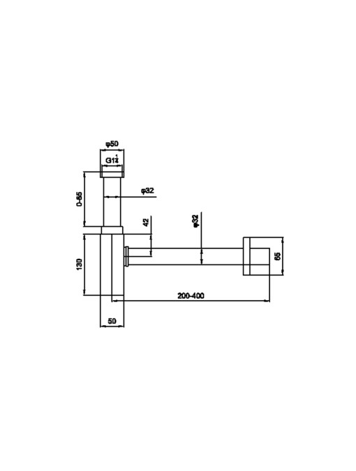 Siphon de lavabo TW2204