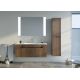 Meuble simple vasque BOVALINO 1200 Chêne Foncé