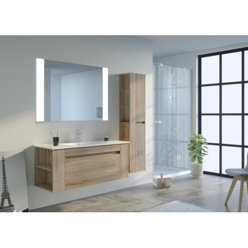 Meuble simple vasque BOVALINO 1200 Scandinave