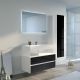 Meuble de salle de bain VISENZA 1000 Noir