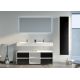 Meuble de salle de bain VISENZA 1400 Noir
