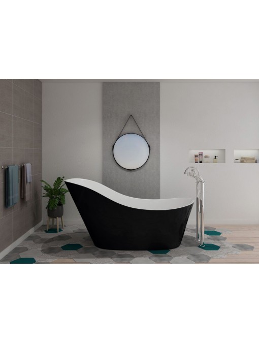 Baignoire îlot Avro Black