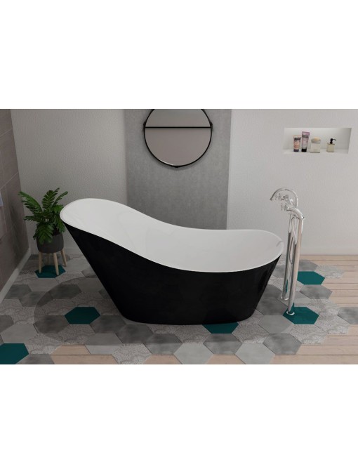 Baignoire îlot Avro Black