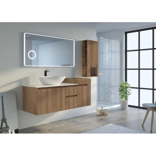 Meuble salle de bain AVEZZANO 1400 Scandinave vintage