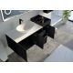 Meuble salle de bain AVEZZANO 1400 Noir