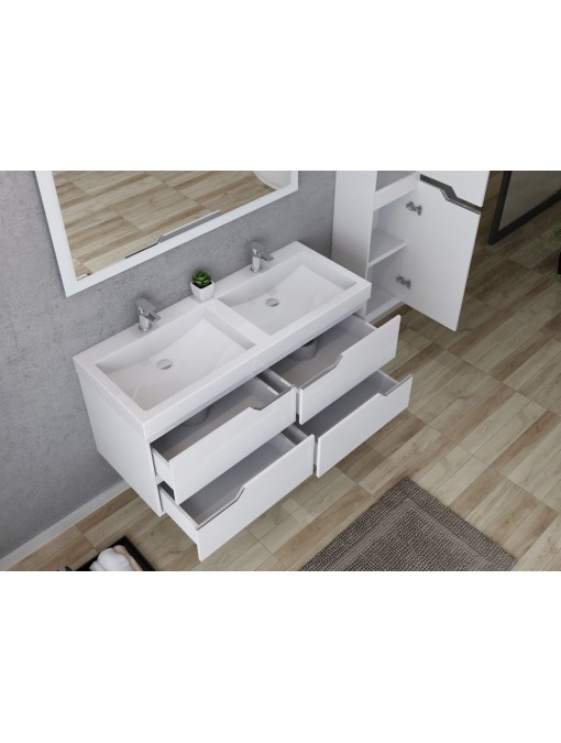 Rangements ensemble CALABRO 1200 Blanc